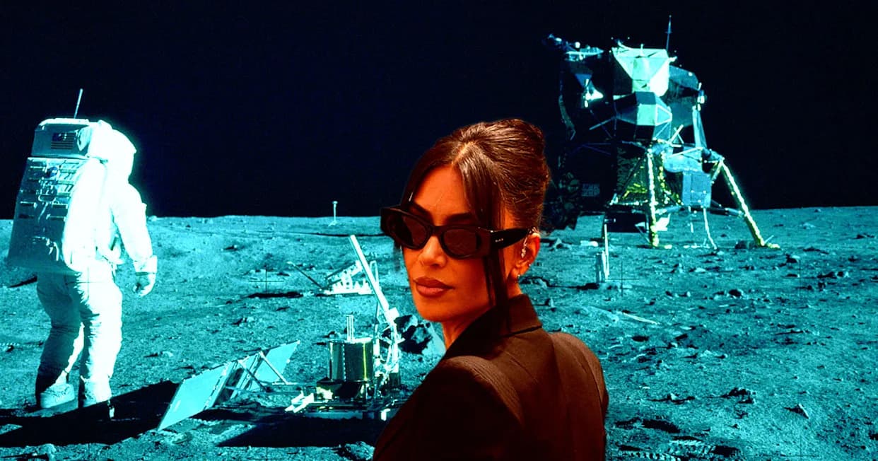 NASA oštro odgovorio na tvrdnje Kim Kardashian: "Da, bili smo na Mesecu — šest puta"