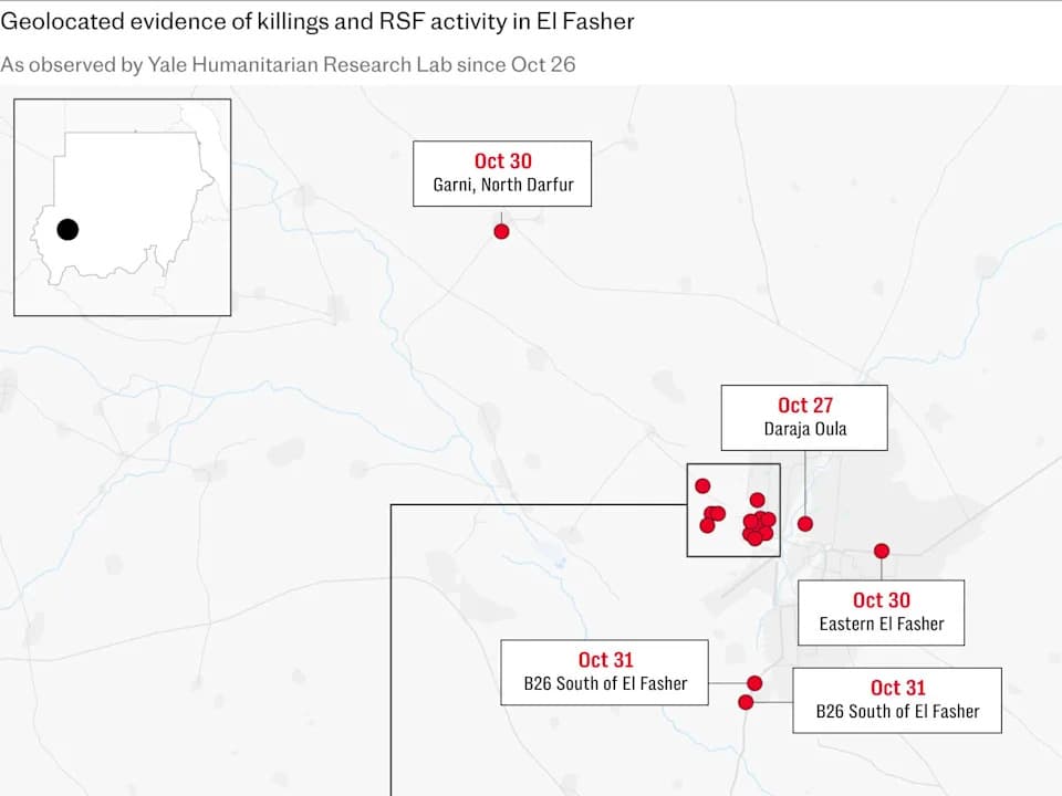 El-Fasher: genocid, otkupnina i masovna ubistva — samo oni koji plate prežive