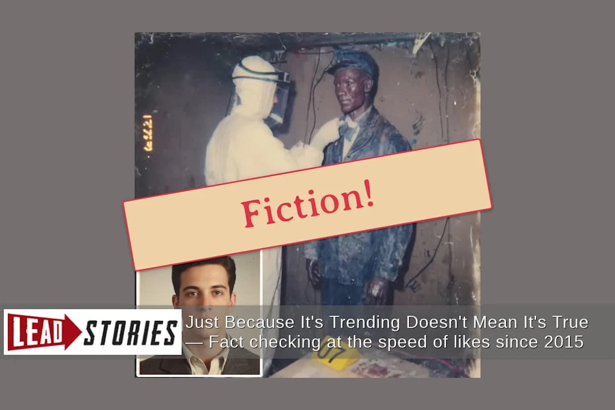 Provereno: viralna priča o „voskovitom“ liku koji se navodno pokazao kao mumificirani nestali čovek — netačna i kontradiktorna