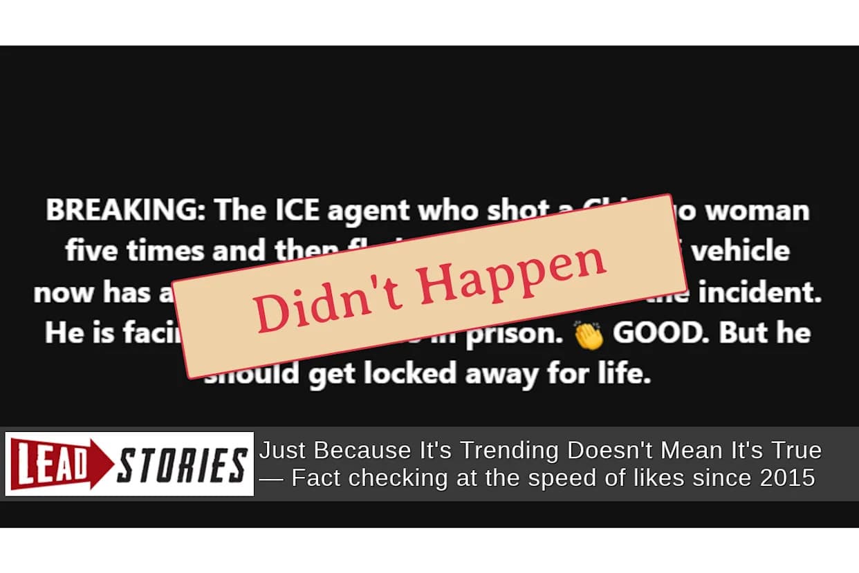 Provereno: Do 10.11.2025. nije izdat nalog za hapšenje za "ICE/CBP agenta" povezanog s pucnjavom u Čikagu