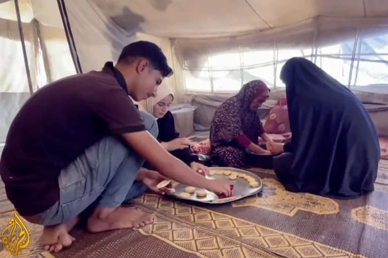 Warda iz Gaze oslepela u udaru, otvorila pekaru da prehrani porodicu i sačuva nadu