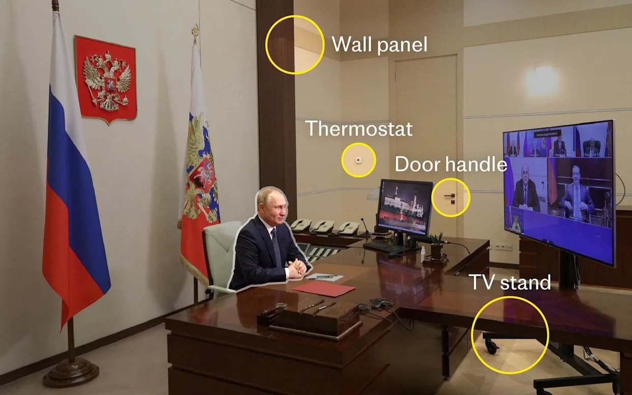 Kako sitni detalji razotkrivaju gde se zaista krije Vladimir Putin