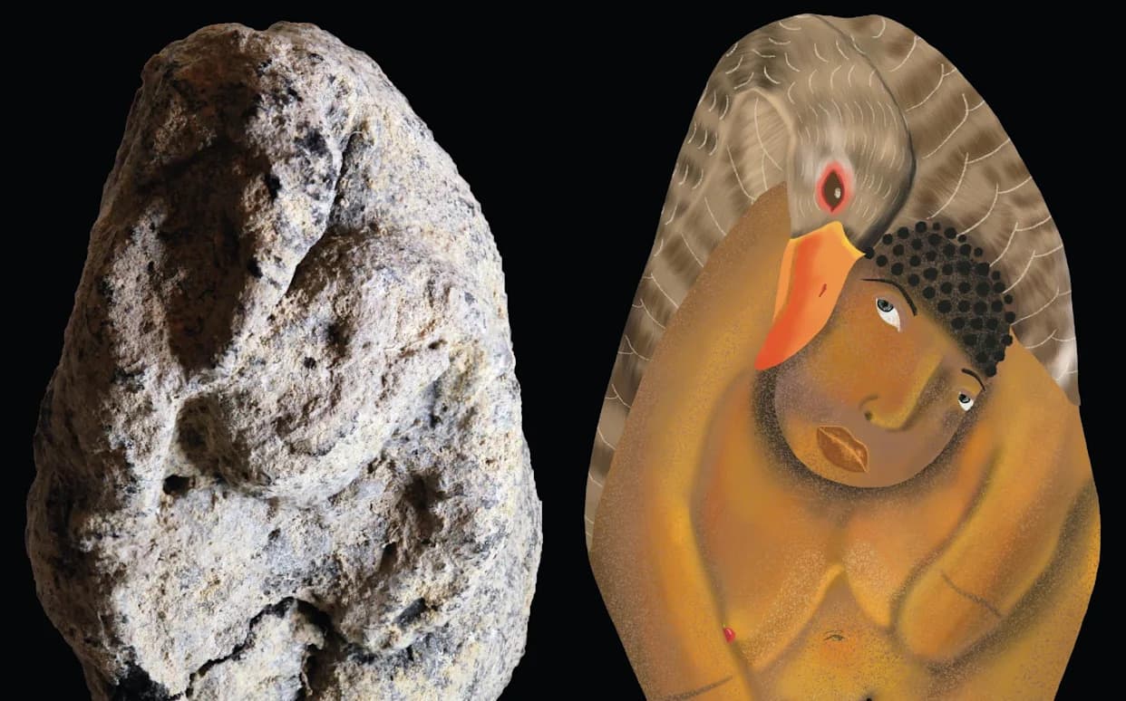 12.000 godina stara figurina žene s guskom — najstarija poznata skulptura čoveka i životinje