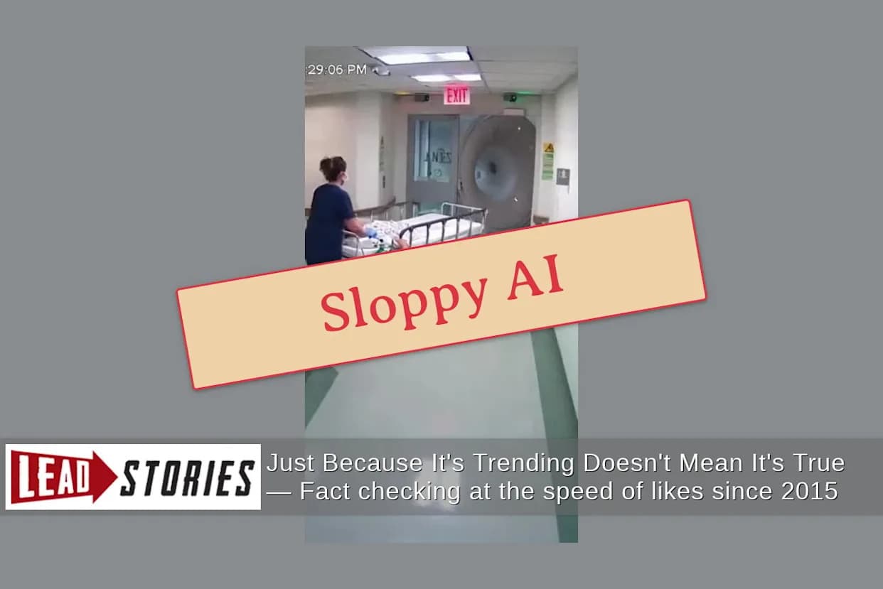 Provera činjenica: Viralni 'MRI katastrofa' video je AI lažka — nije stvarna nesreća