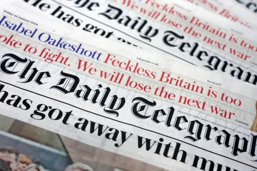 Ponuda od 655 miliona dolara mogla bi spojiti britanske medijske rivale: DMGT u pregovorima za The Telegraph