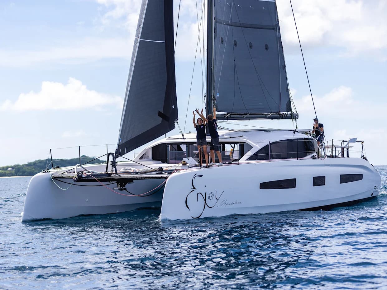 Enjoy The Silence prva stigla u Grenadu — Outremer 55 vodi ARC+ 2025