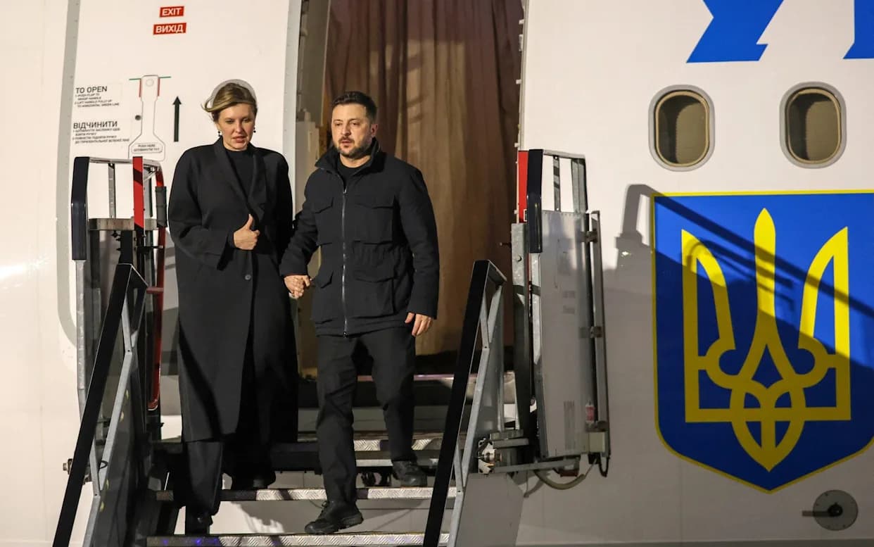 Vojni dronovi prišli avionu Zelenskog nad Dablinom — incident opisivan kao mogući primer hibridnog ratovanja