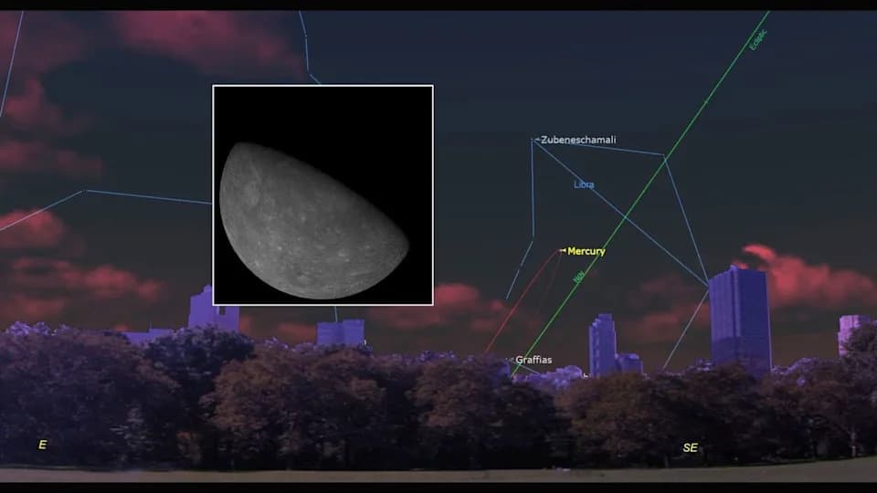 Gde i kada videti Merkur u jutarnjem nebu — Najbolje prilike u decembru