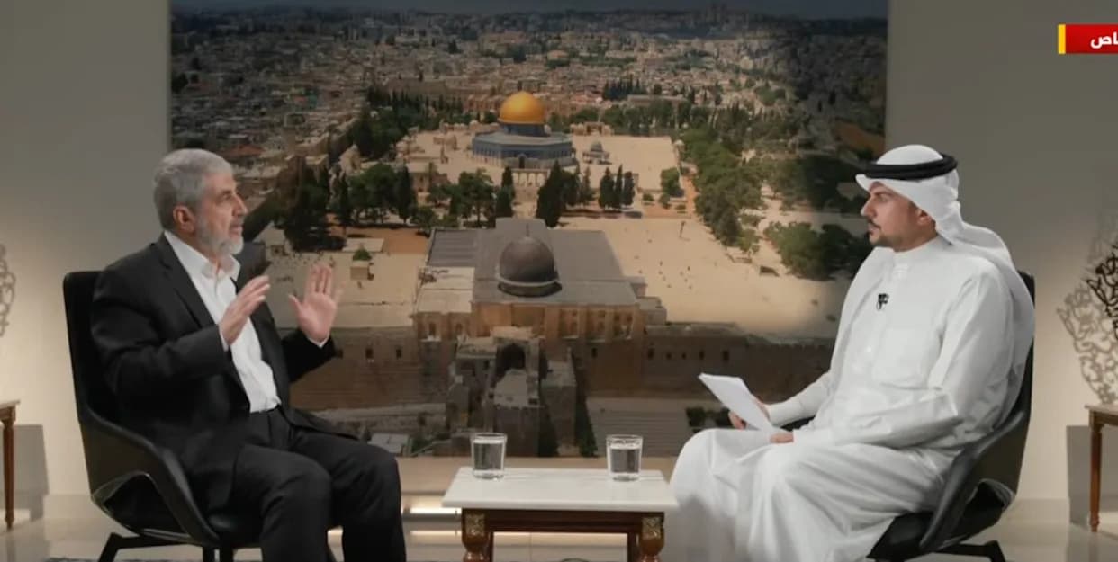 Halid Mešal: Hamas Će Smanjiti Napade Iz Gaze, Ali "Razoružanje Bi Bilo Uklanjanje Duše"