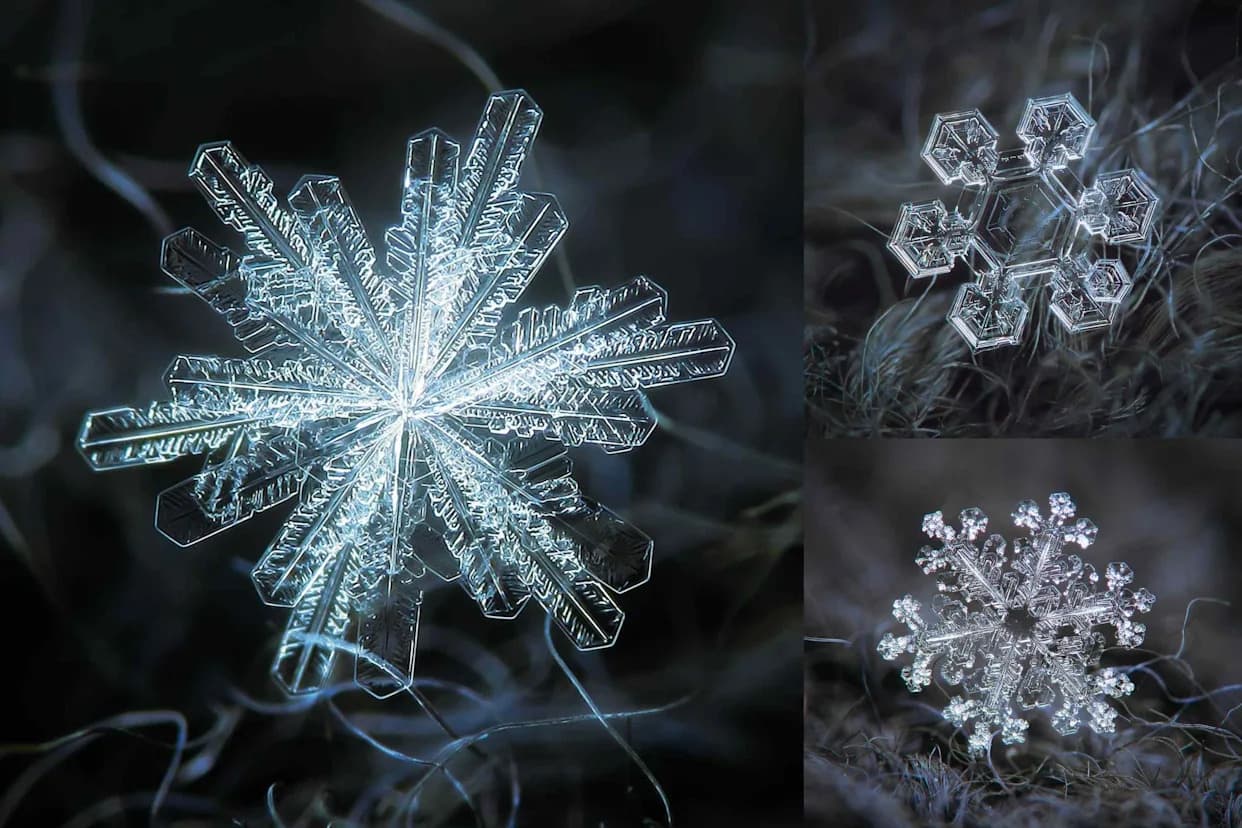 Makrofotografije Snežnih Pahulja Otkrivaju Zapanjujuće Obrasce Prirode