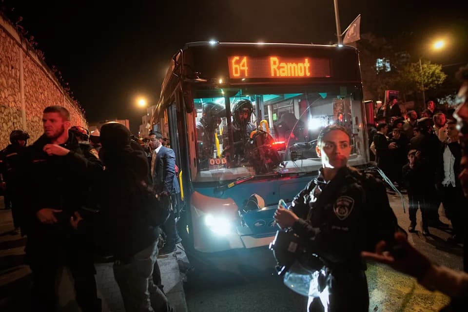 Autobus Pregazio Studenta Ješive Na Protestu U Jerusalimu — Netanjahu Pozvao Na Smirenje