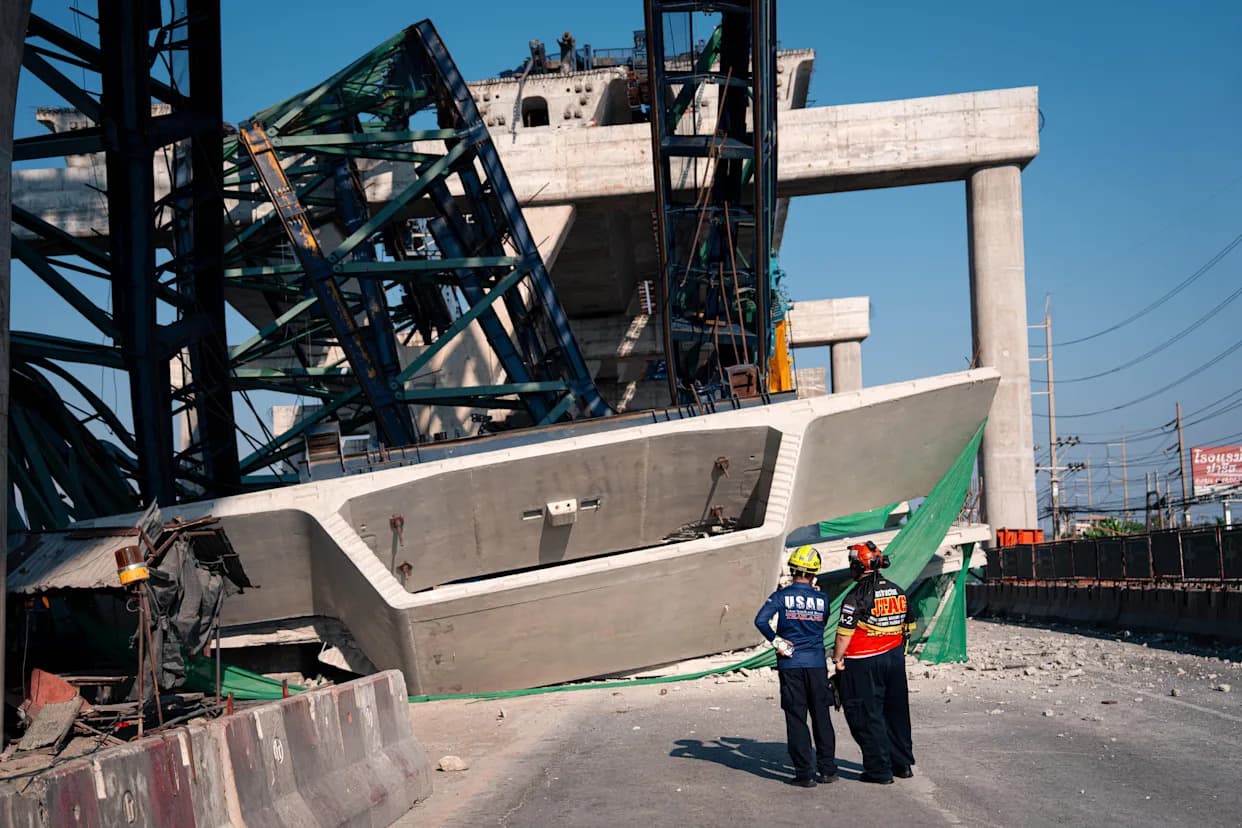 Niz Smrtonosnih Građevinskih Nesreća U Tajlandu Pokreće Bes I Istrage