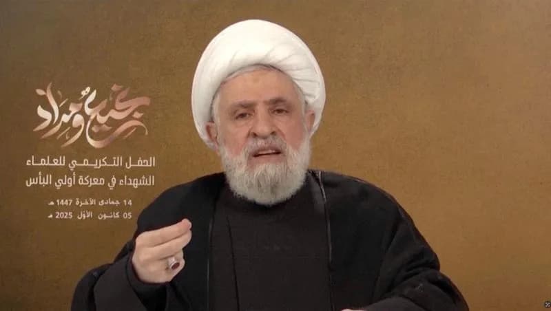 Naim Qassem: Hezbollah Zabrinut Zbog Pretnji SAD Iranu — "Nismo Neutralni"