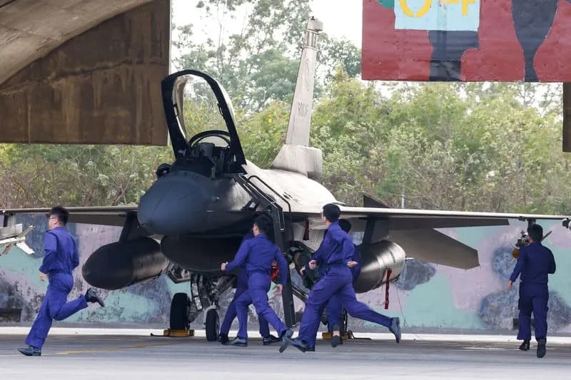 Tajvan prikazao brzo naoružavanje F-16V: avioni spremni za trenutni odziv