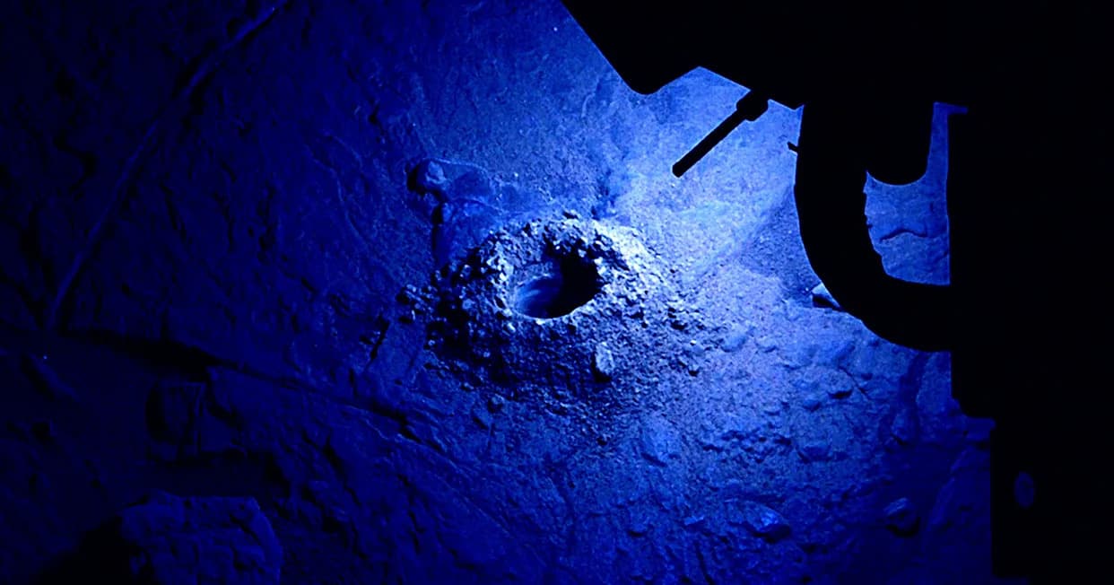 Jeziva noćna fotografija Marsa: Curiosity osvetlio rupu 'Nevado Sajama'