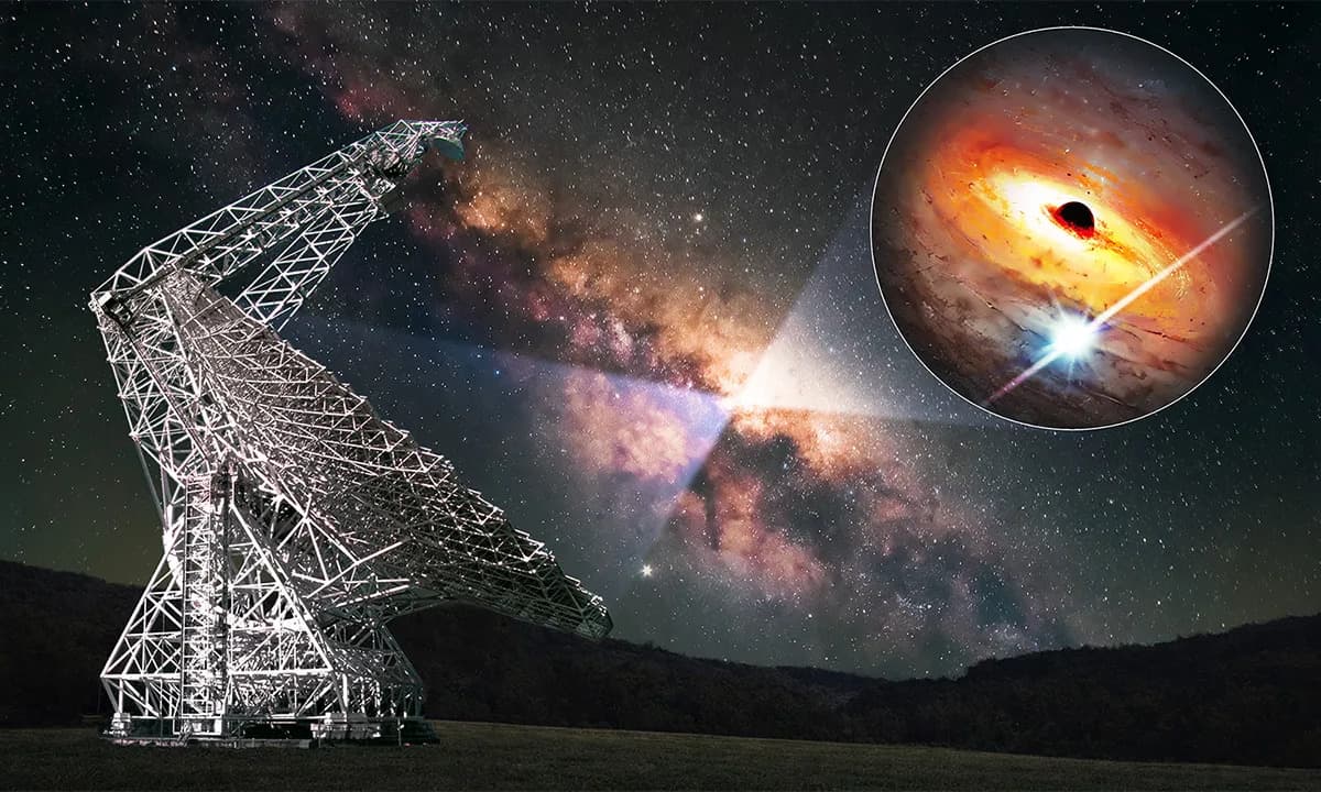 Otkriven Pulsar Od 8,19 ms Blizu Sagittarius A* — Novi Test Za Ajnštajnovu Relativnost