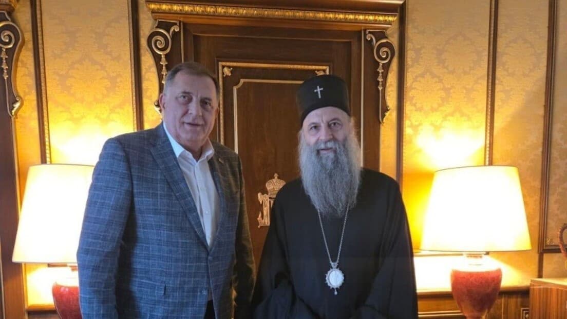 Dodik Sa Patrijarhom Porfirijem: "Crkva Je Čuvar Našeg Identiteta" — Susret Na Početku Velikog Vaskršnjeg Posta