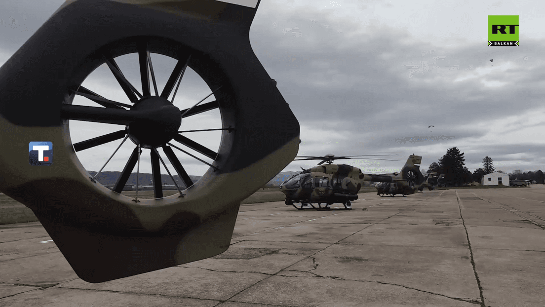 119. mešovita helikopterska eskadrila „Zmajevi“ izvela taktičko uvežbavanje i raketiranje (VIDEO)