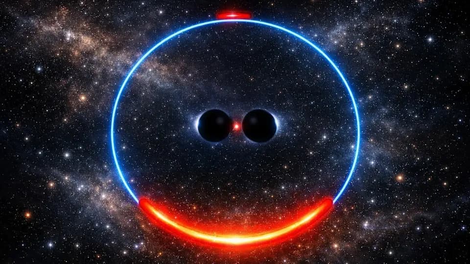 Kako dvoje Supermasivnih Crnih Rupa Mogu 'Treperiti' Zvezde i Otkriti Se Pre Spajanja