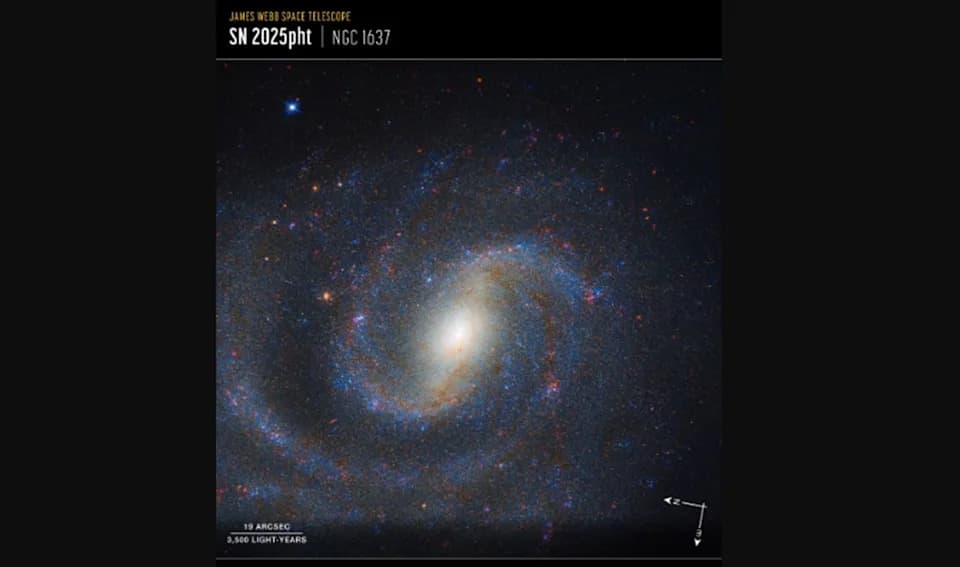 NASA Identifikovala Progenitora Supernove Uz Pomoć Arhivskih Snimaka James Webb Teleskopa