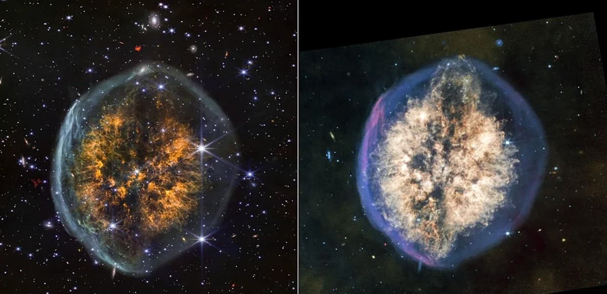 Webb Otkrio 'Exposed Cranium' — Maglina PMR 1 Koja Podseća Na Ljudski Mozak