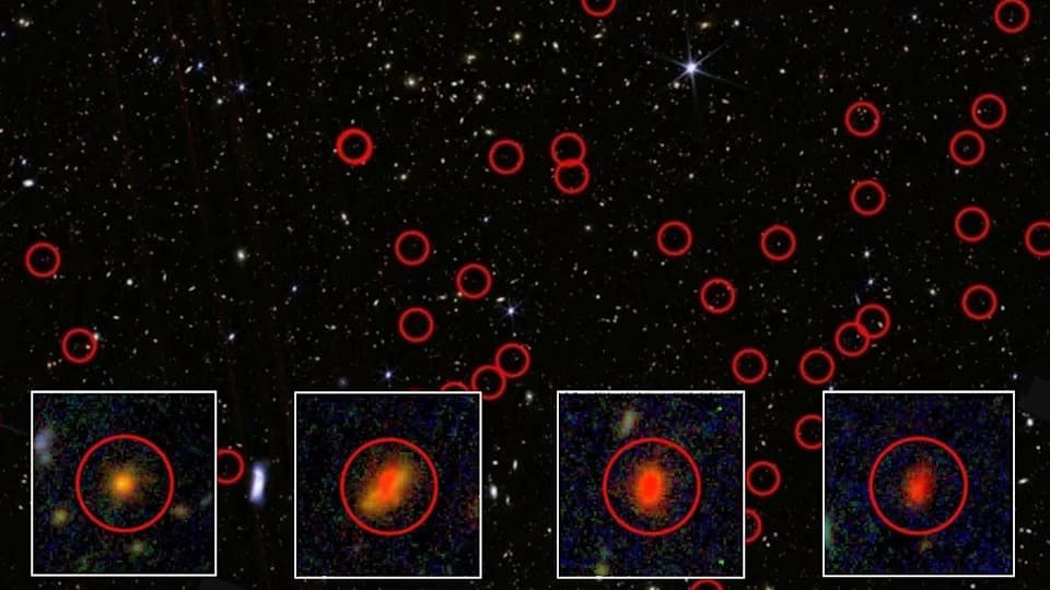 Misteriozne 'male crvene tačke' JWST‑a mogle bi biti prve supermasivne zvezde — uhvaćene pred kolaps