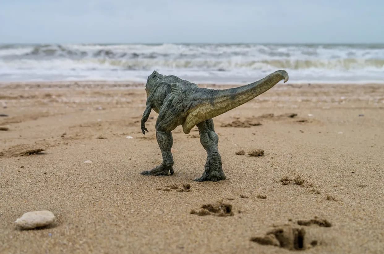 Devojčica (10) Na Plaži Pronašla Pet Otisaka Dinosaurusa — Mogući Tragovi Camelotie