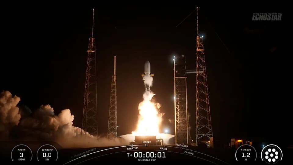 SpaceX Poslao EchoStar XXV: 30. Lansiranje U 2026. Sa Boosterom Koji Se Vratio Po 14. Put