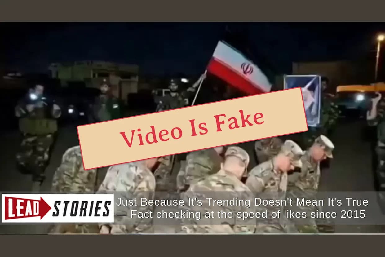 Provera činjenica: Video o „zarobljenim američkim vojnicima“ u Iranu delimično lažan — snimci vojnika su AI-generisani