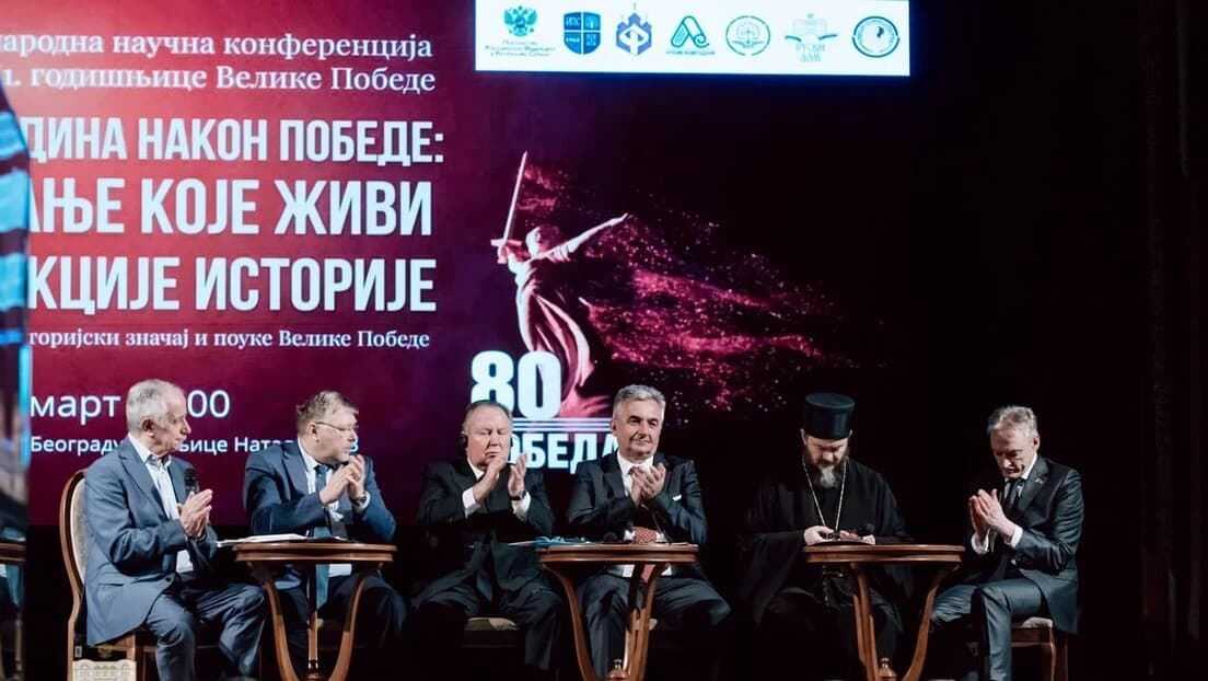 Srbija i Rusija Na Braniku: Otvorena Konferencija "80 Godina Posle Pobeđe" U Ruskom Domu