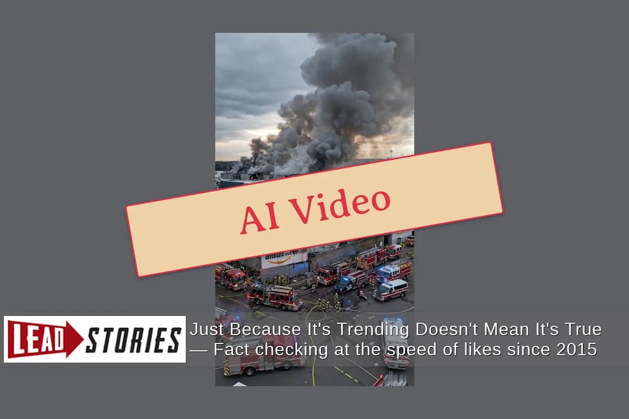 Provera Činjenica: Viralni Video Ne Prikazuje Ruševine Amazonovog Data Centra — Snimak Je AI-Generisan