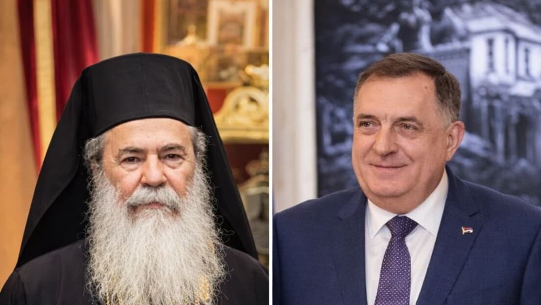 Dodik i patrijarh Teofil III: Molitve za mir i zaštita pravoslavnih hramova u Svetoj Zemlji
