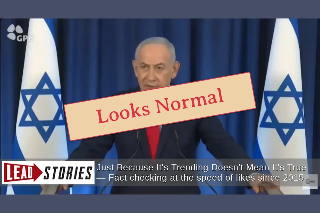 Ne, Vidljiva Manžetna Ne Dokazuje AI: Objašnjenje Klipa Benjamina Netanjahua