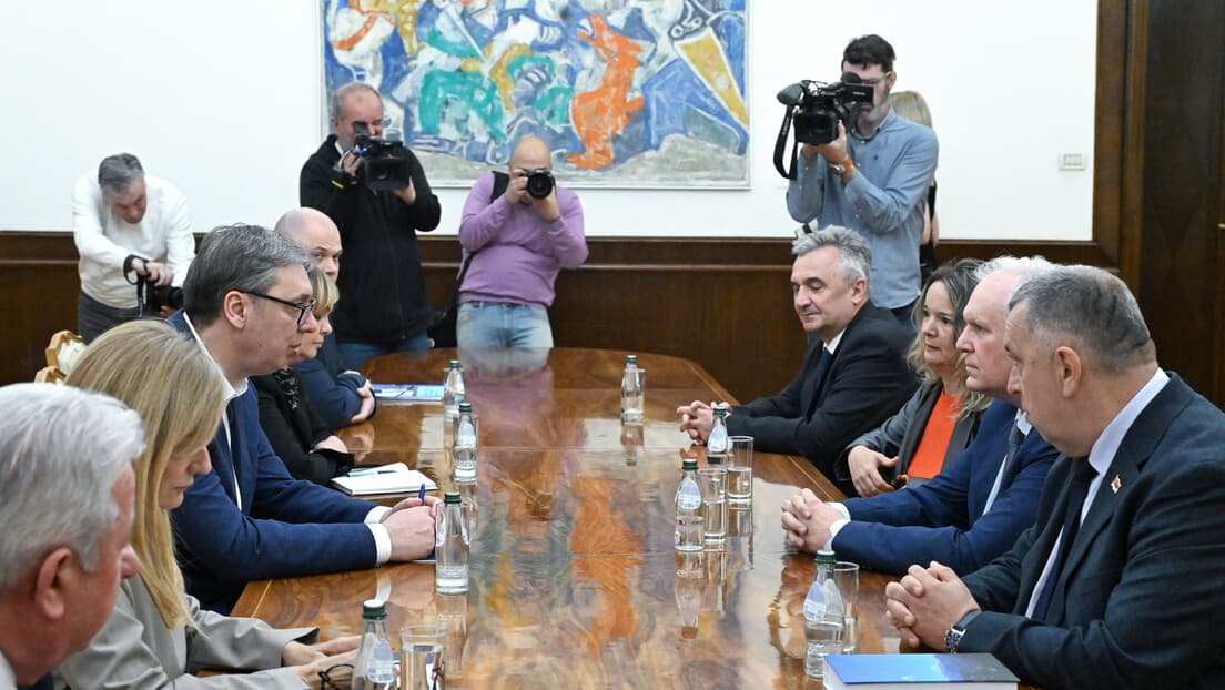 Pavlović posle konsultacija sa Vučićem: Traži jasnu definiciju suvereniteta na KiM i kamere na biračkim mestima