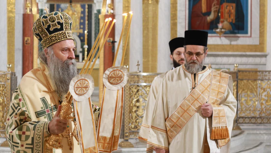 Patrijarh Porfirije služio liturgiju u Hramu Svetog Save — poruka mira i pokajanja na Veliki četvrtak