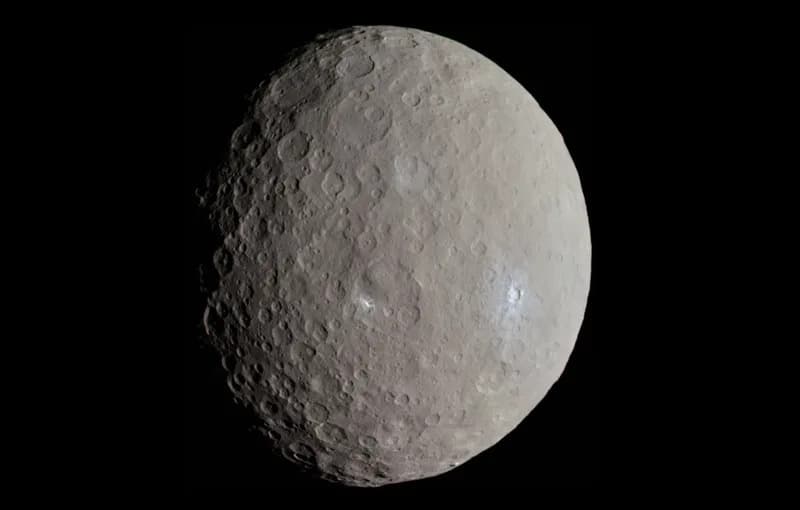 Otkriven Zamrznuti Ocean-Svet Blizu Nas: Ceres Može Imati Koru Sa Do 90% Leda