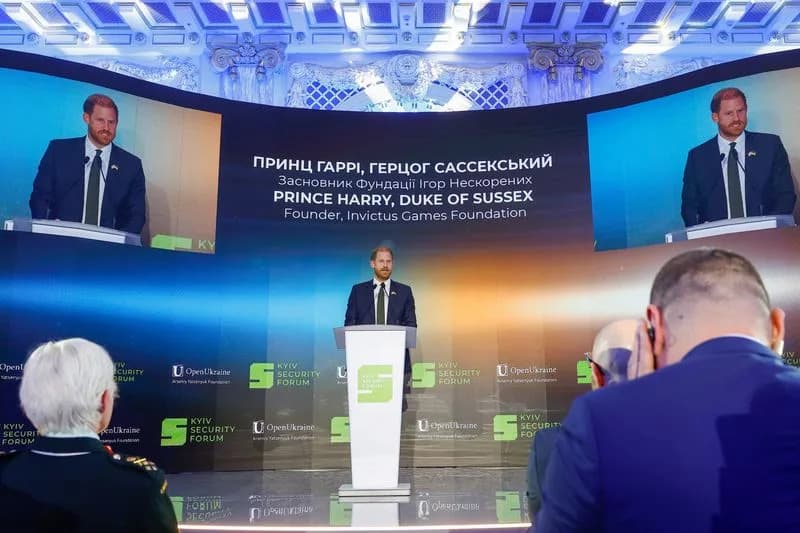 Princ Hari Nenajavljeno U Kijevu: "Predsedniče Putin, Zaustavite Rat Sada"