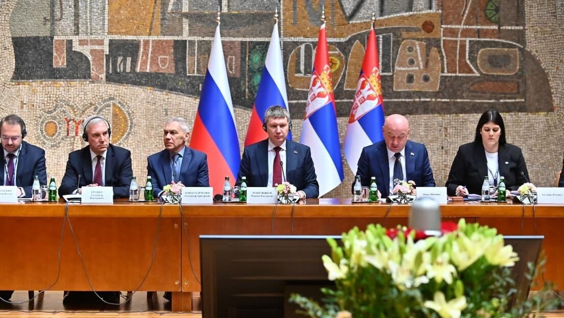 Počelo 21. Zasedanje Srpsko‑Ruskog Među­vladinog Komiteta — Prethodio Sastanak Đura Macuta i Maksima Rešetnjikova (VIDEO)