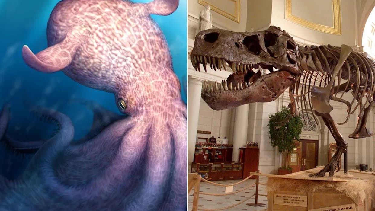 Otkrivena "gigantska" prastara hobotnica: Vilice su lomile plen, neke jedinke mogle su biti duge skoro 20 m