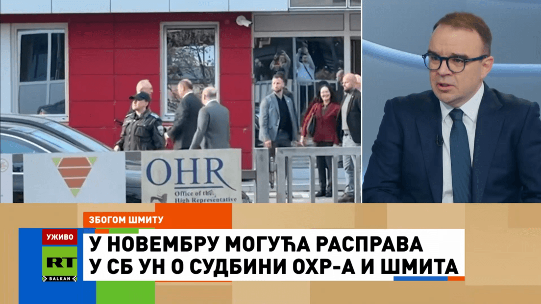 Vranješ za "Jutro na RT": Tri scenarija za budućnost OHR posle penzionisanja Kristijana Šmita