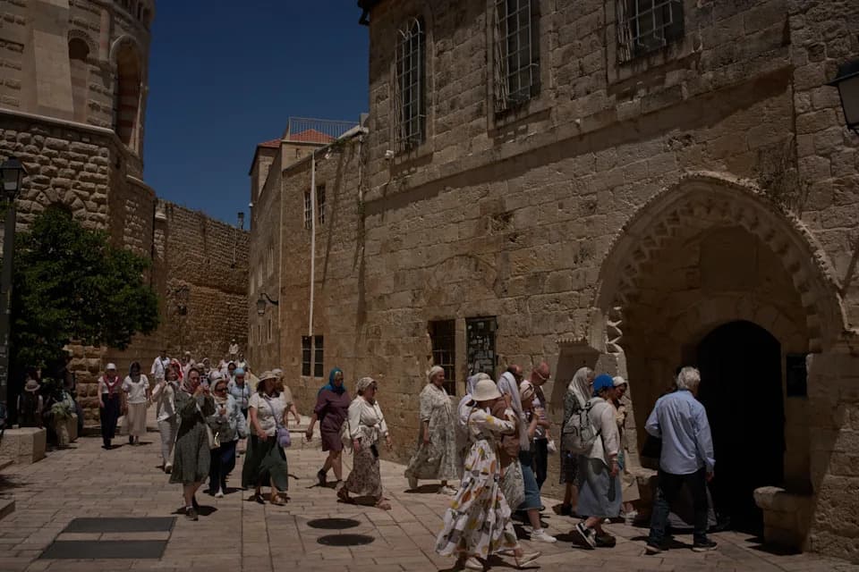 Hapšenje u Jerusalimu: 36-godišnjak snimljen kako napada časnu sestru kod Davidove grobnice