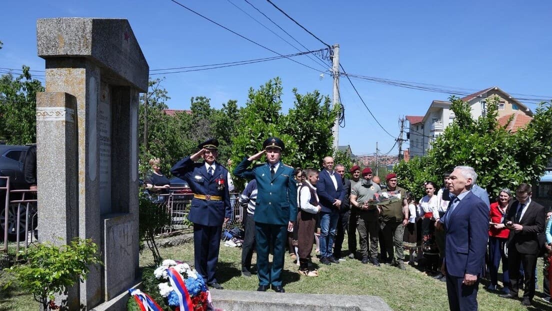 Ambasador Bocan‑Harčenko i ministarka Đurđević Stamenkovski položili venac u Kaluđerici i najavili park srpsko‑ruskog prijateljstva