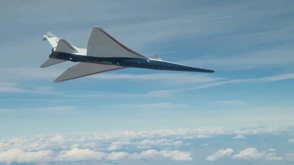 NASA-in X-59 Skoro Nadzvučan: Dostigao Mach 0,98 U Stres‑Testu Iznad Mojave