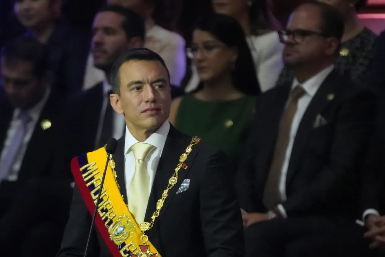 Noboa Najavio Izručenja Kriminalaca i Pohvalio Zaplene Skoro 300 Tona Droge