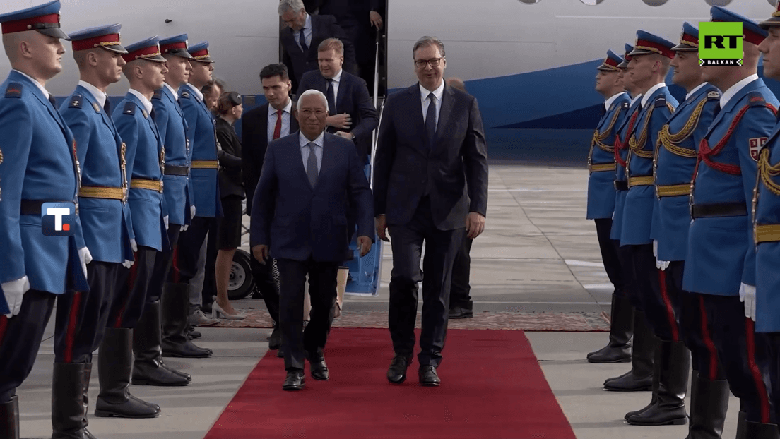 Vučić Dočekao Predsednika Evropskog Saveta Antonija Costu u Beogradu — Poruke Ojačane Saradnje (VIDEO)