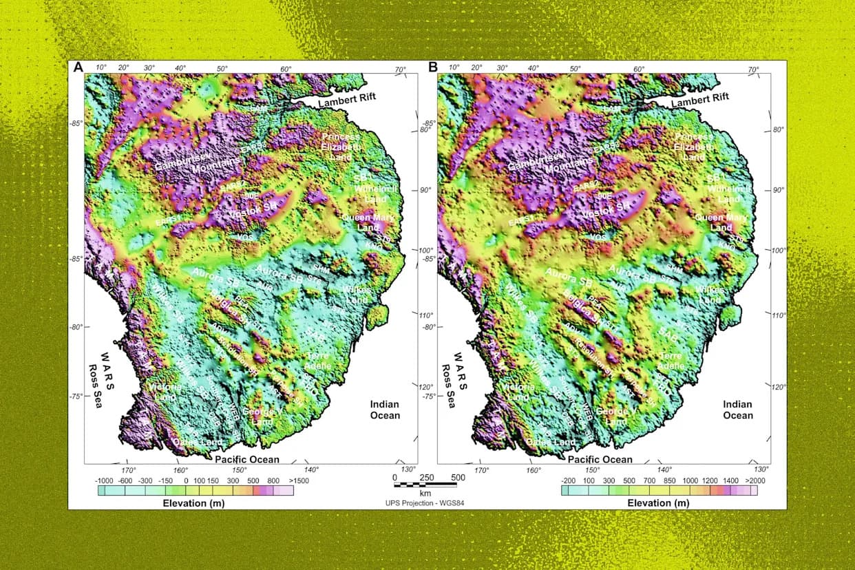 Naučnici Otkrili Ogromnu Geološku Strukturu Dve Milje Ispod Leda Antarktika