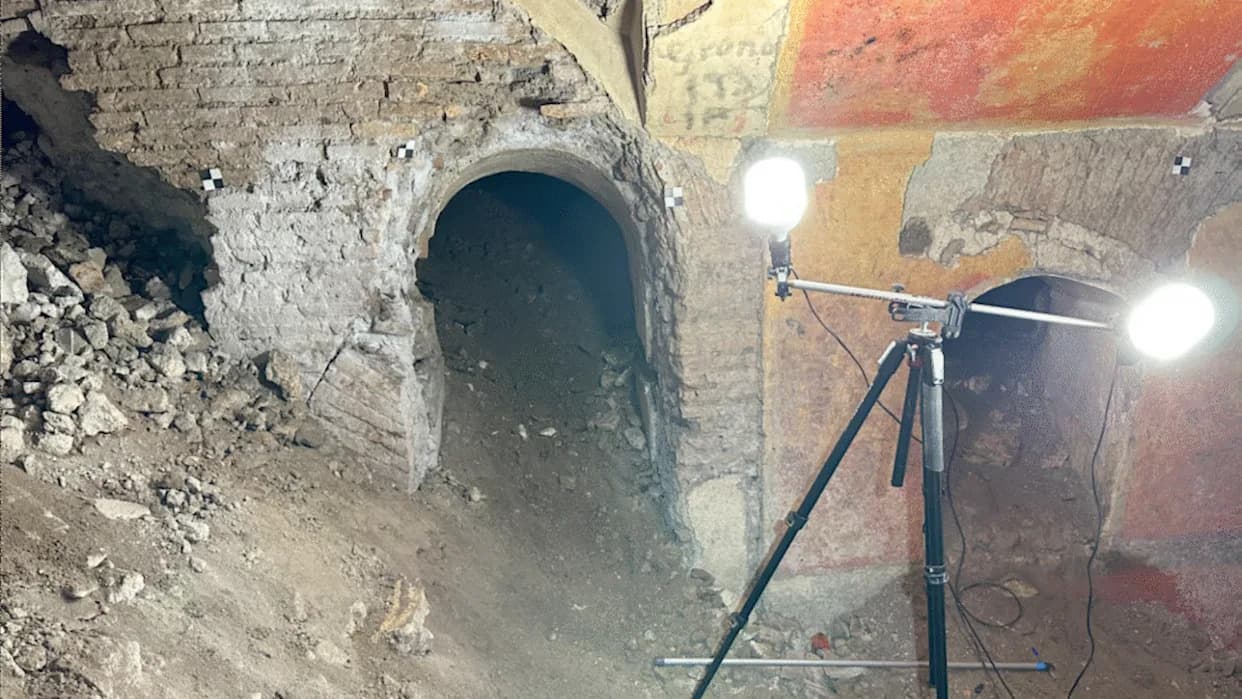 Učenici otkrili dobro očuvanu rimsku vilu ispod škole blizu Koloseuma