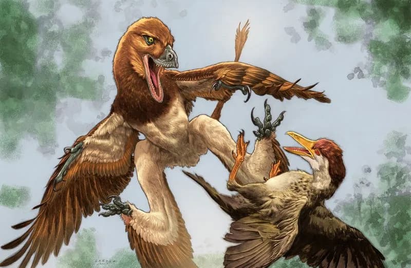 Otkriven 'Jian' — Pernati rođak Velociraptora koji je lovio ptice i možda klizio iz krošnje