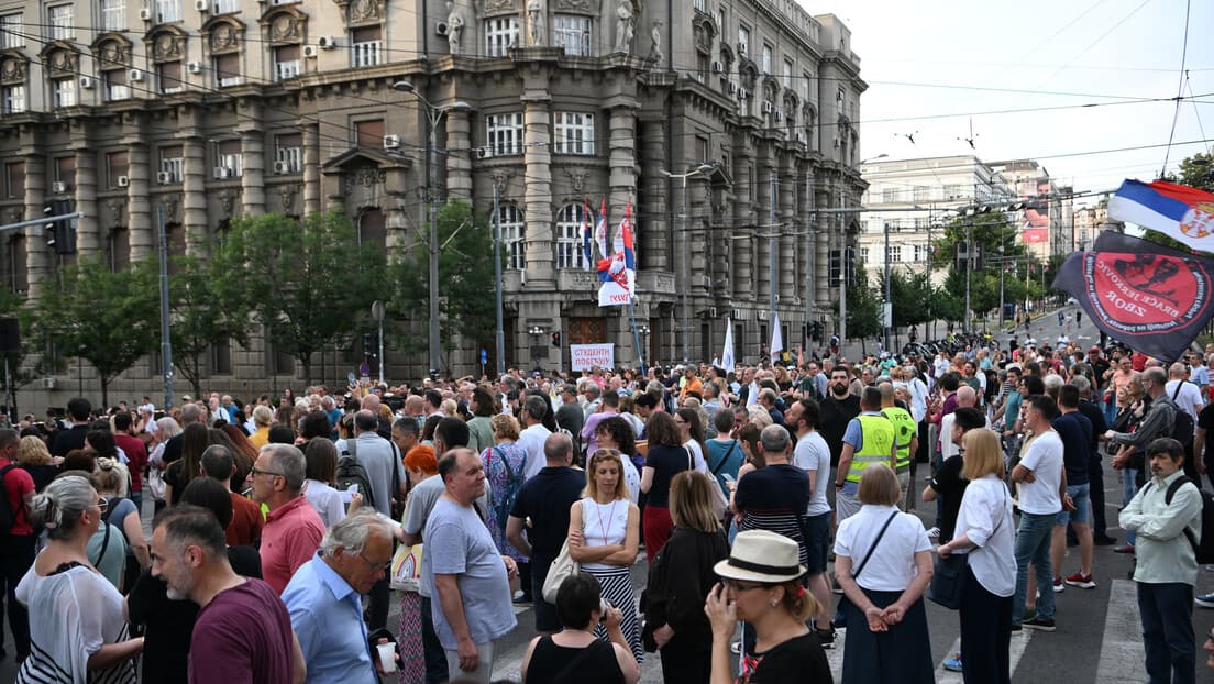 Pobunjeni univerzitet blokirao Nemanjinu ulicu: Studentski protest protiv SPIRI sistema
