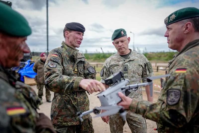Nemačka Ubrzava Primenu Dronova — 45. Oklopna Brigada Raspoređuje 350 Bespilotnih Letelica U Litvaniji